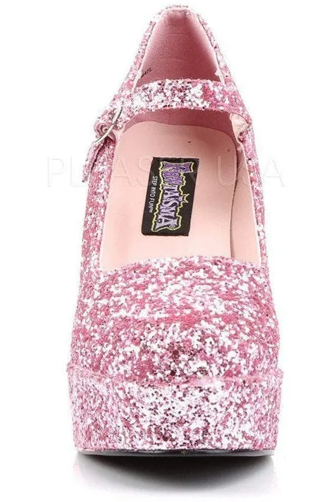 MARYJANE-50G Mary Jane | Pink Glitter