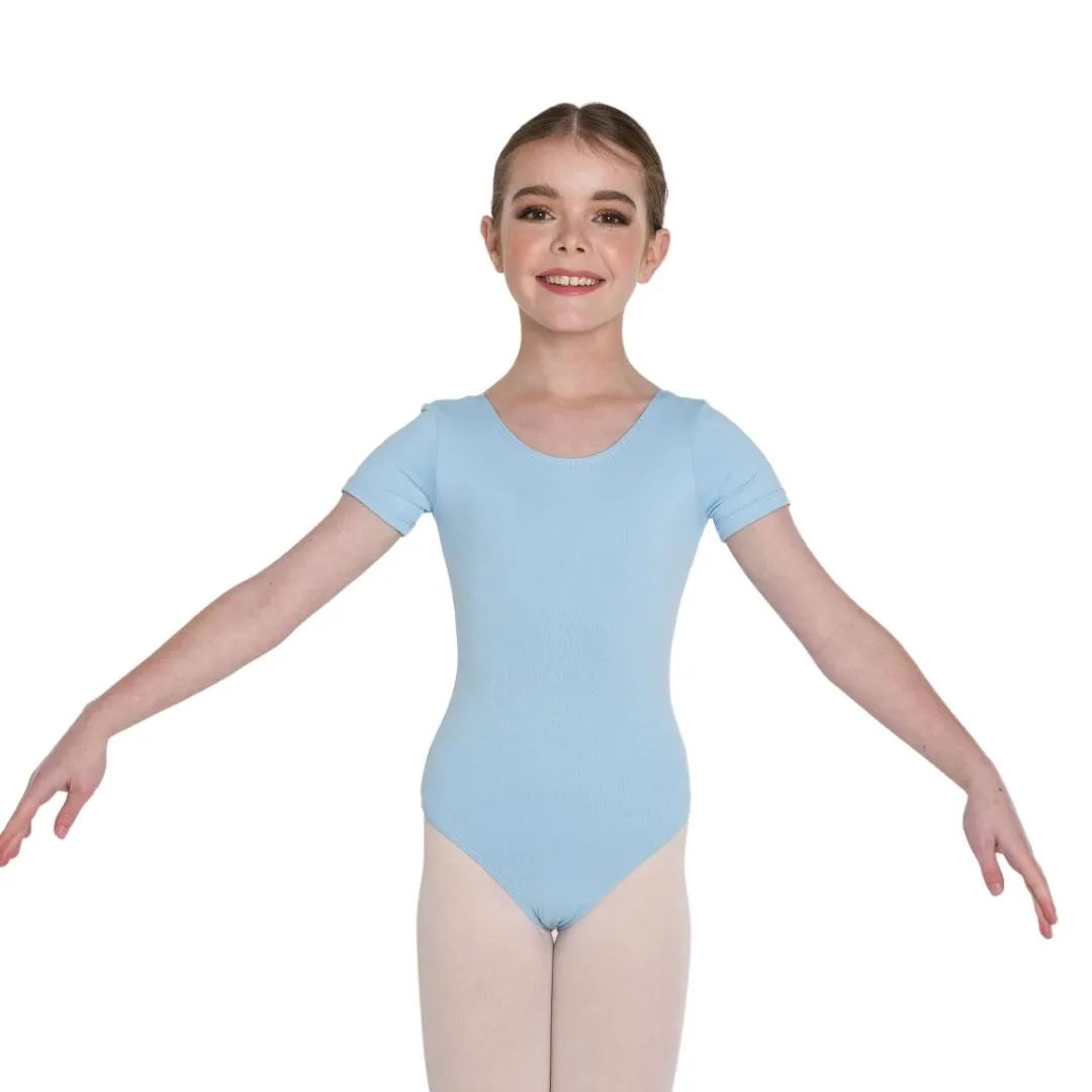 Premium Short Sleeve Leotard Child
